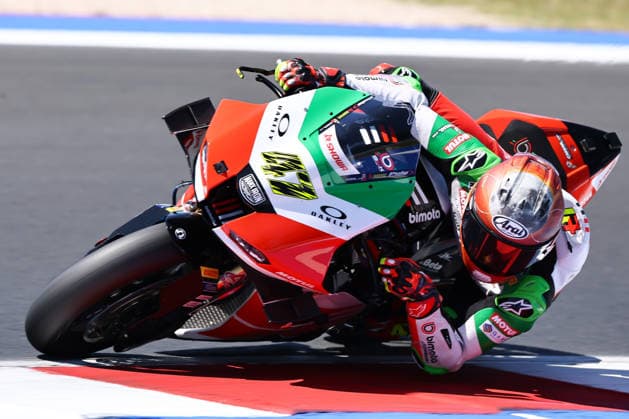 IPA85641849 - 47 Axel Bassani (ITA) Bimota KB998 Rimini, Bimota by Kawasaki Racing Team during the FIM Superbike World Championship, WM, Weltmeisterschaft Pirelli Emilia Romagna Round at the Misano World Circuit Marco Simoncelli, Misano Adriatico, Italy on June 13, 2026 during the Pirelli Emilia Romagna Round, World Superbike (SBK) race in Italy, Italy, June 13, 2026  Copyright: xValerioxOrigo IPAxSportx xx 85641849