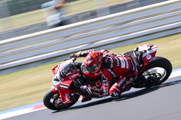 IPA85641850 - 7 Iker Lecuona (ITA) Ducati Panigale V4R, Aruba.It Racing - Ducati during the FIM Superbike World Championship, WM, Weltmeisterschaft Pirelli Emilia Romagna Round at the Misano World Circuit Marco Simoncelli, Misano Adriatico, Italy on June 13, 2026 during the Pirelli Emilia Romagna Round, World Superbike (SBK) race in Italy, Italy, June 13, 2026  Copyright: xValerioxOrigo IPAxSportx xx 85641850
