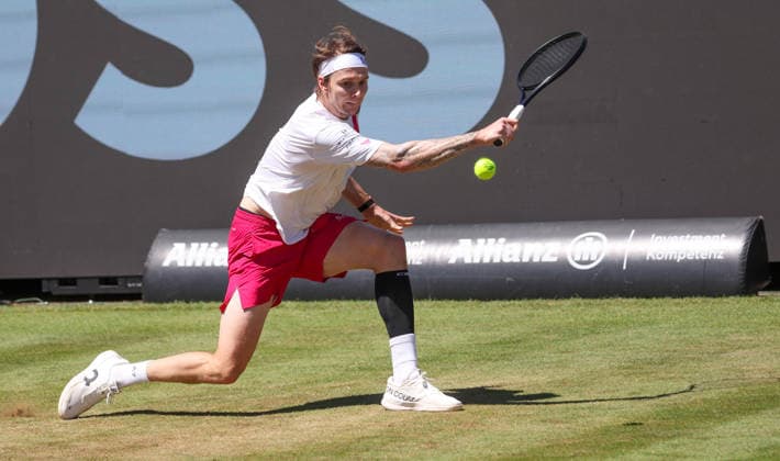 Stuttgart , Tennis , BOSS Open , Alexander Bublik KAZ