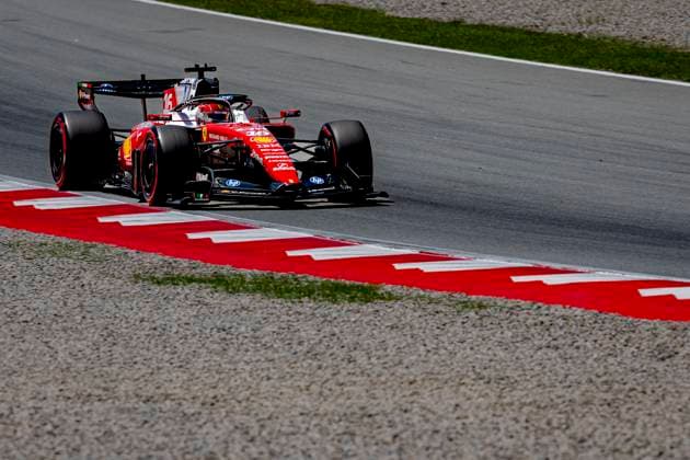 BARCELONA Formula 1 driver Charles Leclerc of Scuderia Ferrari HP during the Formula 1 Spain Catalonia at the Circuit de Barcelona Catalunya on June 13, 2026 in Barcelona, Spain Photo by DeFodi Images