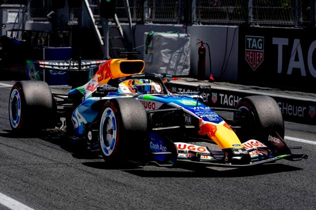 BARCELONA Formula 1 driver Arvid Lindblad of the Visa Cash App Racing Bulls Formula One Team during the Formula 1 Spain Catalonia at the Circuit de Barcelona Catalunya on June 13, 2026 in Barcelona, Spain Photo by DeFodi Images