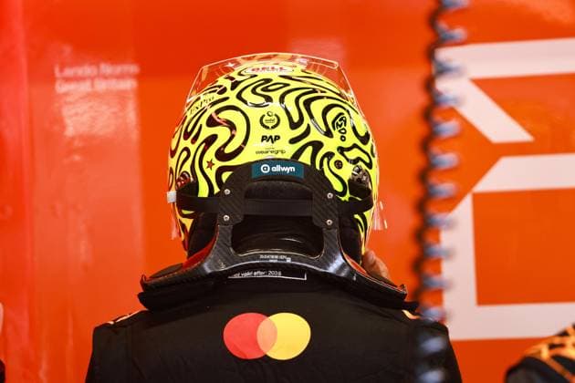 NORRIS Lando gbr , McLaren F1 Team MCL40, portrait during the Formula 1 Barcelona Catalunya Grand Prix 2026, 7th round of the 2026 Formula One World Championship from June 12 to 14, 2026 on the Circuit de Barcelona Catalunya, in Montmelo, Spain Photo Hoch Zwei Montmelo Spain