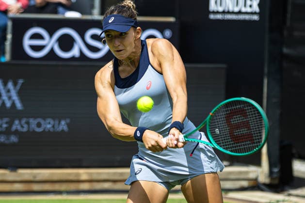 Rebeka Masarova SUI, VANDA Pharmaceuticals BERLIN TENNIS OPEN, Berlin, LTTC Rot Weiß , 13 06 2026, Copyright: xClaudioxGärtnerx