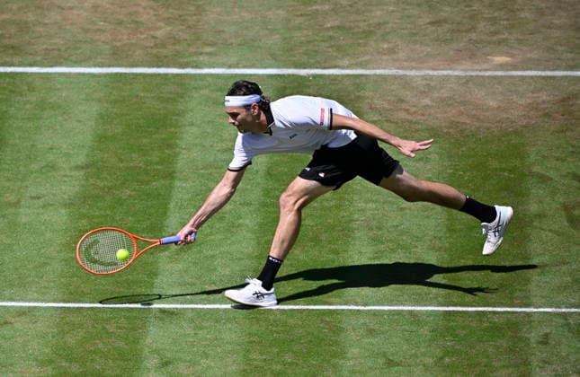 Taylor Fritz USA Action Tennis Men BOSS Open ATP 250 Stuttgart 2026 Weissenhof BOSS Open ATP 250 Stuttgart 2026