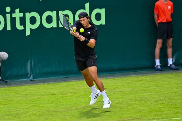 Benito Sanchez Martinez Germany beats TERRA WORTMANN Open 2026, Tennis, ATP 500, Tournament, Qualification, 13 06 2026, TERRA WORTMANN Open 2026, Tennis, ATP 500, Tournament, Qualification, 13 06 2026 Halle Copyright: xEibner-Pressefoto RobertxGertzenx EP_RGN