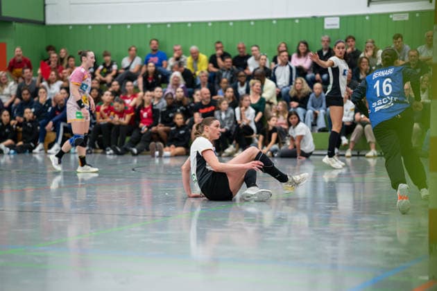 U20 Women National Team Germany GER vs U20 Women National Team Spain SPA , Handball, Four Nations Tournament, 13 6 2026, Season 2025 2026, Hannover Emma Niemann Germany U20 Women, 17, plays at HC Leipzig at Boden Hannover Sporthalle IGS Badenstedt Germany