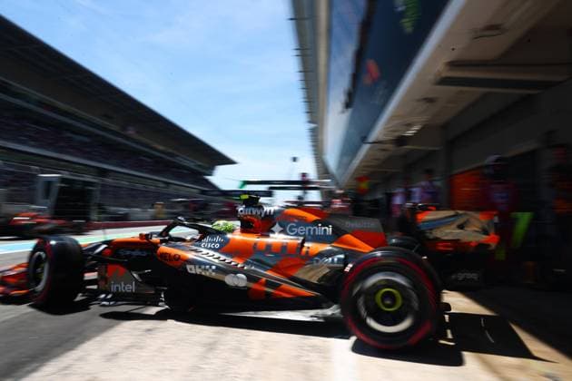01 NORRIS Lando gbr , McLaren F1 Team MCL40, action during the Formula 1 Barcelona Catalunya Grand Prix 2026, 7th round of the 2026 Formula One World Championship from June 12 to 14, 2026 on the Circuit de Barcelona Catalunya, in Montmelo, Spain Photo Hoch Zwei Montmelo Spain