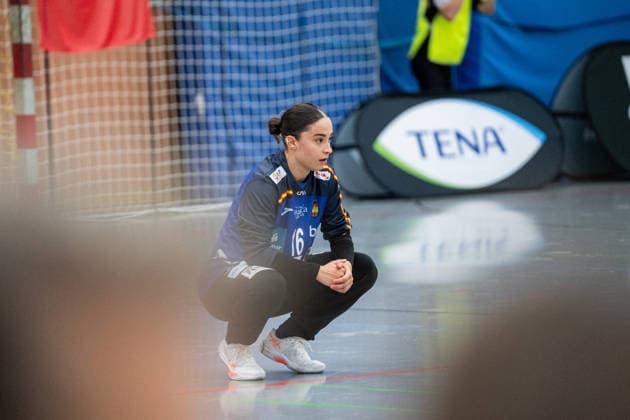U20 Womens National Team Germany GER vs U20 Womens National Team Spain SPA , Handball, Four Nations Tournament, 13 6 2026, Season 2025 2026, Hannover Udane Bernabe Cobos Spain U20 Women, 16 Hannover Sporthalle IGS Badenstedt Germany