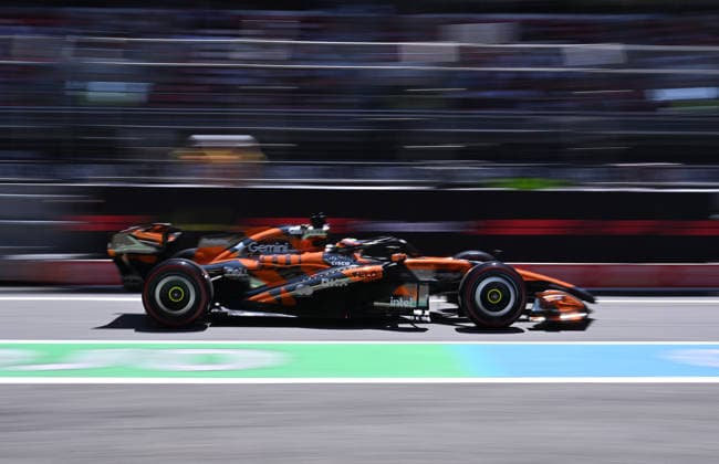Formula 1 Barcelona-Catalunya Grand Prix 2026 - Practice BARCELONA, SPAIN - JUNE 13: Oscar Piastri of McLaren drives during third practice tour of the Barcelona-Catalunya Grand Prix, the seventh race of the 2026 Formula 1 World Championship, WM, Weltmeisterschaft at the 4.66-kilometer Circuit de Barcelona-Catalunya in Barcelona, Spain on June 13, 2026. Burak Akbulut Anadolu Barcelona Spain. Editorial use only. Please get in touch for any other usage.  Copyright: x2026xAnadoluxBurakxAkbulutx