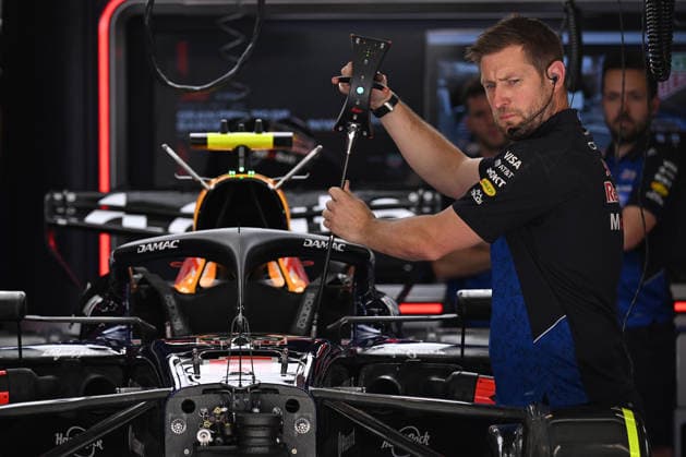 Formula 1 Barcelona-Catalunya Grand Prix 2026 - Practice BARCELONA, SPAIN - JUNE 13: Red Bull Racing team is seen ahead of the third practice tour of the Barcelona-Catalunya Grand Prix, the seventh race of the 2026 Formula 1 World Championship, WM, Weltmeisterschaft at the 4.66-kilometer Circuit de Barcelona-Catalunya in Barcelona, Spain on June 13, 2026. Burak Akbulut Anadolu Barcelona Spain. Editorial use only. Please get in touch for any other usage.  Copyright: x2026xAnadoluxBurakxAkbulutx