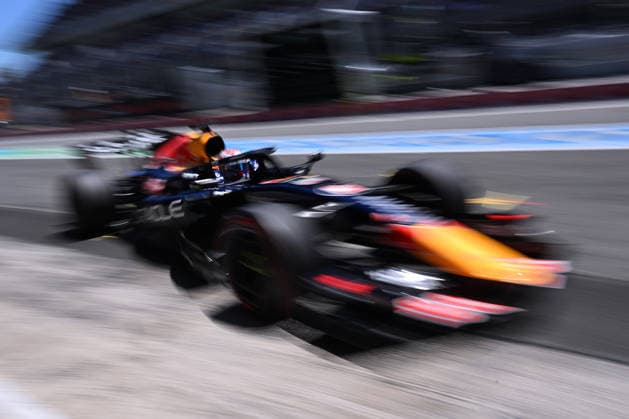 Formula 1 Barcelona-Catalunya Grand Prix 2026 - Practice BARCELONA, SPAIN - JUNE 13: Max Verstappen of Red Bull Racing team drives during third practice tour of the Barcelona-Catalunya Grand Prix, the seventh race of the 2026 Formula 1 World Championship, WM, Weltmeisterschaft at the 4.66-kilometer Circuit de Barcelona-Catalunya in Barcelona, Spain on June 13, 2026. Burak Akbulut Anadolu Barcelona Spain. Editorial use only. Please get in touch for any other usage.  Copyright: x2026xAnadoluxBurakxAkbulutx