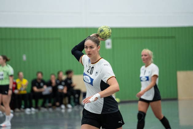 U20 Women National Team Germany GER vs U20 Women National Team Spain SPA , Handball, Four Nations Tournament, 13 6 2026, Season 2025 2026, Hannover Marlene Tucholke Germany U20 Women, 20, plays for HC Leipzig at Spielaufbau Hannover Sporthalle IGS Badenstedt Germany