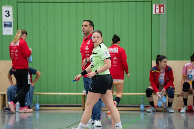 U20 Womens National Team Germany GER vs U20 Womens National Team Spain SPA , Handball, Four Nations Tournament, 13 6 2026, Season 2025 2026, Hannover Die Schiedsrichterin Hannover Sporthalle IGS Badenstedt Germany