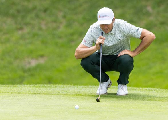 GOLF - Interwetten Open HAUS,AUSTRIA,13.JUN.26 - GOLF - HotelPlanner Tour, Interwetten Open, Golfclub Schladming. Image shows Julien Quesne (FRA).  GEPAxpictures xHaraldxSteiner