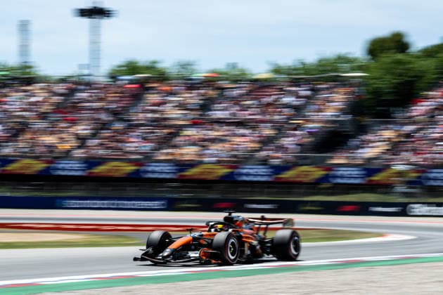 F1 - BARCELONA-CATALUNYA GRAND PRIX 2026 81 PIASTRI Oscar (aus), McLaren F1 Team MCL40, action during the Formula 1 Barcelona-Catalunya Grand Prix 2026, 7th round of the 2026 Formula One World Championship, WM, Weltmeisterschaft from June 12 to 14, 2026 on the Circuit de Barcelona-Catalunya, in Montmelo, Spain - MontmeloSpain  Copyright: xALBERTOxVIMERCATIx