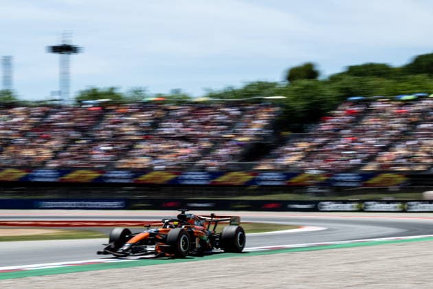 F1 - BARCELONA-CATALUNYA GRAND PRIX 2026 81 PIASTRI Oscar (aus), McLaren F1 Team MCL40, action during the Formula 1 Barcelona-Catalunya Grand Prix 2026, 7th round of the 2026 Formula One World Championship, WM, Weltmeisterschaft from June 12 to 14, 2026 on the Circuit de Barcelona-Catalunya, in Montmelo, Spain - MontmeloSpain  Copyright: xALBERTOxVIMERCATIx