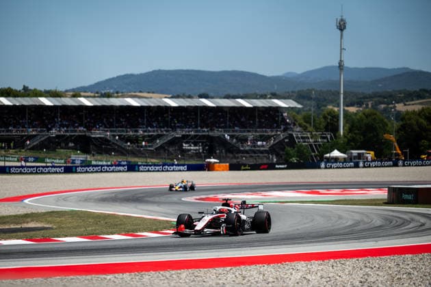 F1 - BARCELONA-CATALUNYA GRAND PRIX 2026 31 OCON Esteban (fra), TGR Haas F1 Team VF-26, action during the Formula 1 Barcelona-Catalunya Grand Prix 2026, 7th round of the 2026 Formula One World Championship, WM, Weltmeisterschaft from June 12 to 14, 2026 on the Circuit de Barcelona-Catalunya, in Montmelo, Spain - MontmeloSpain  Copyright: xALBERTOxVIMERCATIx