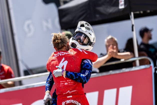 Whoop UCI Mountain Bike World Series Leogang Downhill FRENER Lina NORCO X ADIDAS RACE DIVISIONat Whoop UCI Mountain Bike World Series Leogang Downhill, 13 06 2026,in Leogang,AUT Photo Sebastian Sternemann