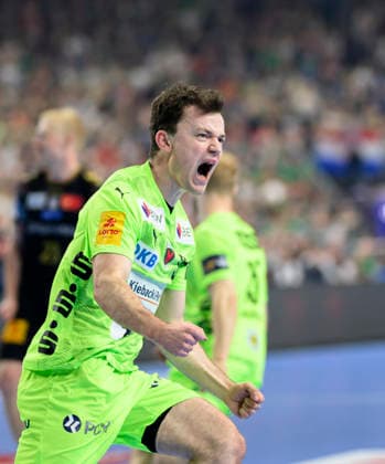 Cheers Hakun West AV TEIGUM B semi-final SC Magdeburg MD vs Füchse Berlin, on 13 06 2026 Men Handball EHF Champions League Final4 2026, from 13 06 14 06 2026 in Cologne Germany Lanxess Arena