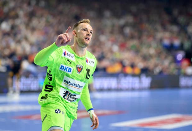 Cheers Mathias GIDSEL B semi-final SC Magdeburg MD vs Füchse Berlin, on 13 06 2026 Men Handball EHF Champions League Final4 2026, from 13 06 14 06 2026 in Cologne Germany Lanxess Arena