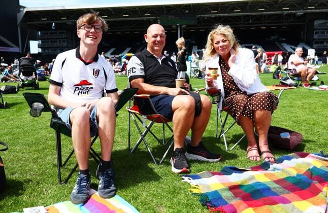 Fulham FC Picnic on the Pitch 2026. Fulham FC Picnic on the Pitch, Day One, Football, Craven Cottage, London - 13 Jun 2026London Craven Cottage United Kingdom  Copyright: xJamesxMarsh Shutterstockx 16924169er