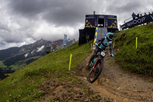 Whoop UCI Mountain Bike World Series Leogang Downhill WALKER Matt TREK UNBROKEN DHat Whoop UCI Mountain Bike World Series Leogang Downhill, 13 06 2026,in Leogang,AUT Photo Sebastian Sternemann