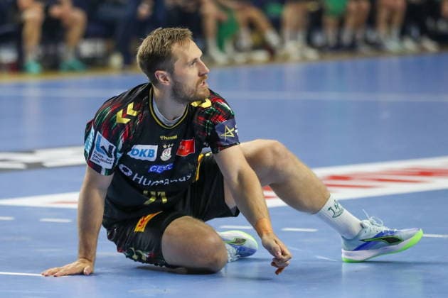 Cologne 13.06.2026. Pilka reczna EHF Liga Mistrzow sezon 2025 26 final4 mecz: SC Magdeburg - Fuchse Berlin --- Handball EHF Champions League season 2025 26 final4 match: SC Magdeburg - Fuchse Berlin nz Lagergren Albin Fot. Kacper Staniec NEWSPIX.PL --- newspix.pl 
