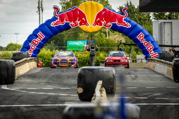 REPRO FREE *PRESS RELEASE NO REPRODUCTION FEE* EDITORIAL USE ONLY Red Bull Drift Pursuit, Mondello Park 13 6 2026 Four Irish drivers earned their shot on the pro stage of Red Bull Drift Masters at Mondello Park on Saturday, after standout performances in Red Bull Drift Pursuit. Ireland™s top amateur drifters secured coveted wildcard entries into Red Bull Drift Masters qualifying, lining up alongside some of the Ä™s biggest names for a chance to prove themselves at the highest level. Pictured in action during Red Bull Drift Pursuit at Mondello Park is 3rd placed Jakub Krzyszczak from Waterford with Andrew Molloy from Down¨ 3rd placed Jakub Krzyszczak from Waterford with Andrew Molloy from Down 13 6 2026  Copyright: x INPHO RedxBullxContentxPool MorganxTreacyx 0U6A0541