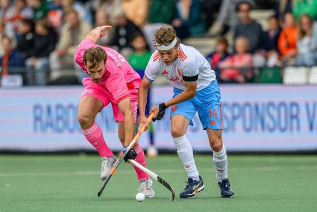 ROTTERDAM, 13-06-2026, HC Rotterdam, FIH Hockey Pro League Men, Season 2025-2026. Derck de Vilder during the game Netherlands - Germany (1st match). Netherlands - Germany (1st match)  x204330968x Copyright: