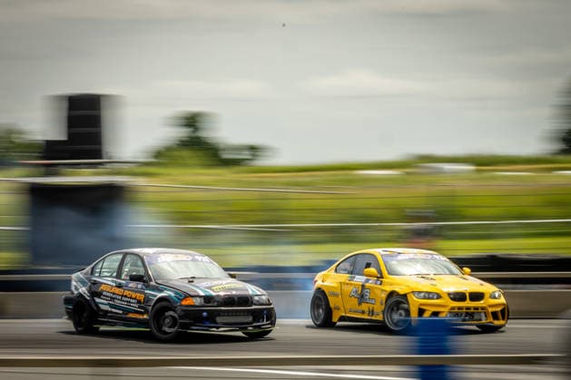 REPRO FREE *PRESS RELEASE NO REPRODUCTION FEE* EDITORIAL USE ONLY Red Bull Drift Pursuit, Mondello Park 13 6 2026 Four Irish drivers earned their shot on the pro stage of Red Bull Drift Masters at Mondello Park on Saturday, after standout performances in Red Bull Drift Pursuit. Ireland™s top amateur drifters secured coveted wildcard entries into Red Bull Drift Masters qualifying, lining up alongside some of the Ä™s biggest names for a chance to prove themselves at the highest level. Pictured in action during Red Bull Drift Pursuit at Mondello Park is winner Alex Butler from Dublin with second placed Dylan Wilson form Derry¨ Winner Alex Butler from Dublin with second placed Dylan Wilson form Derry 13 6 2026  Copyright: x INPHO RedxBullxContentxPool MorganxTreacyx 0U6A1416