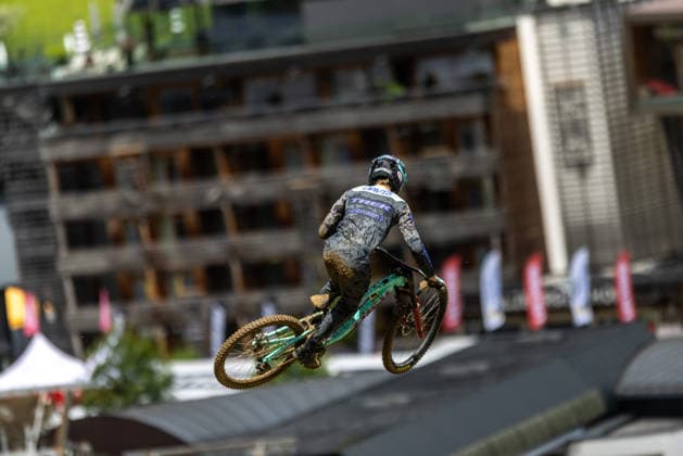 Whoop UCI Mountain Bike World Series Leogang Downhill DAVIS Oliver TREK UNBROKEN DHat Whoop UCI Mountain Bike World Series Leogang Downhill, 13 06 2026,in Leogang,AUT Photo Sebastian Sternemann
