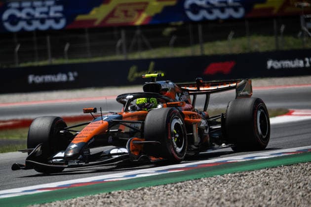 F1 - BARCELONA-CATALUNYA GRAND PRIX 2026 01 NORRIS Lando (gbr), McLaren F1 Team MCL40, action during the Formula 1 Barcelona-Catalunya Grand Prix 2026, 7th round of the 2026 Formula One World Championship, WM, Weltmeisterschaft from June 12 to 14, 2026 on the Circuit de Barcelona-Catalunya, in Montmelo, Spain - MontmeloSpain  Copyright: xALBERTOxVIMERCATIx