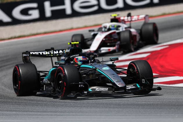 F1 - BARCELONA-CATALUNYA GRAND PRIX 2026 12 KIMI ANTONELLI Andrea (ita), Mercedes AMG F1 Team W17, action during the Formula 1 Barcelona-Catalunya Grand Prix 2026, 7th round of the 2026 Formula One World Championship, WM, Weltmeisterschaft from June 12 to 14, 2026 on the Circuit de Barcelona-Catalunya, in Montmelo, Spain - MontmeloSpain  Copyright: xEricxAlonsox