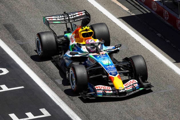 F1 - BARCELONA-CATALUNYA GRAND PRIX 2026 30 LAWSON Liam (nzl), Visa Cash App RB F1 Team VCARB03, action during the Formula 1 Barcelona-Catalunya Grand Prix 2026, 7th round of the 2026 Formula One World Championship, WM, Weltmeisterschaft from June 12 to 14, 2026 on the Circuit de Barcelona-Catalunya, in Montmelo, Spain - MontmeloSpain  Copyright: xXavixBonillax