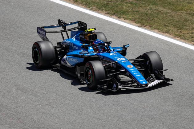 F1 - BARCELONA-CATALUNYA GRAND PRIX 2026 55 SAINZ Carlos (spa), Williams Racing FW48, action active aerodynamism, aerodynamic, aerodynamics front wing rear wing during the Formula 1 Barcelona-Catalunya Grand Prix 2026, 7th round of the 2026 Formula One World Championship, WM, Weltmeisterschaft from June 12 to 14, 2026 on the Circuit de Barcelona-Catalunya, in Montmelo, Spain - MontmeloSpain  Copyright: xXavixBonillax