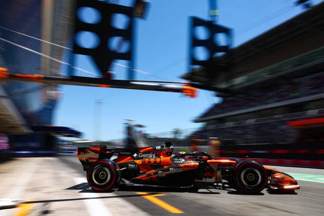 F1 - BARCELONA-CATALUNYA GRAND PRIX 2026 81 PIASTRI Oscar (aus), McLaren F1 Team MCL40, action during the Formula 1 Barcelona-Catalunya Grand Prix 2026, 7th round of the 2026 Formula One World Championship, WM, Weltmeisterschaft from June 12 to 14, 2026 on the Circuit de Barcelona-Catalunya, in Montmelo, Spain - MontmeloSpain  Copyright: xDPPIx