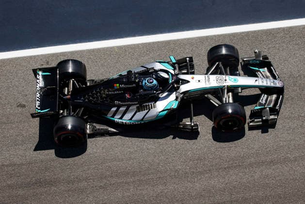 F1 - BARCELONA-CATALUNYA GRAND PRIX 2026 63 RUSSELL George (gbr), Mercedes AMG F1 Team W17, action during the Formula 1 Barcelona-Catalunya Grand Prix 2026, 7th round of the 2026 Formula One World Championship, WM, Weltmeisterschaft from June 12 to 14, 2026 on the Circuit de Barcelona-Catalunya, in Montmelo, Spain - MontmeloSpain  Copyright: xXavixBonillax