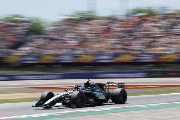F1 - BARCELONA-CATALUNYA GRAND PRIX 2026 12 KIMI ANTONELLI Andrea (ita), Mercedes AMG F1 Team W17, action during the Formula 1 Barcelona-Catalunya Grand Prix 2026, 7th round of the 2026 Formula One World Championship, WM, Weltmeisterschaft from June 12 to 14, 2026 on the Circuit de Barcelona-Catalunya, in Montmelo, Spain - MontmeloSpain  Copyright: xDPPIx