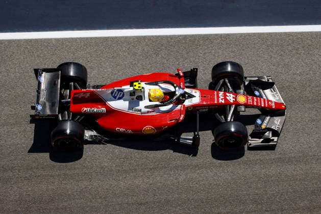 F1 - BARCELONA-CATALUNYA GRAND PRIX 2026 44 HAMILTON Lewis (gbr), Scuderia Ferrari SF-26, action during the Formula 1 Barcelona-Catalunya Grand Prix 2026, 7th round of the 2026 Formula One World Championship, WM, Weltmeisterschaft from June 12 to 14, 2026 on the Circuit de Barcelona-Catalunya, in Montmelo, Spain - MontmeloSpain  Copyright: xXavixBonillax