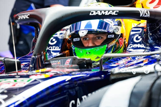 F1 - BARCELONA-CATALUNYA GRAND PRIX 2026 HADJAR Isack (fra), Red Bull Racing Ford RB22, portrait during the Formula 1 Barcelona-Catalunya Grand Prix 2026, 7th round of the 2026 Formula One World Championship, WM, Weltmeisterschaft from June 12 to 14, 2026 on the Circuit de Barcelona-Catalunya, in Montmelo, Spain - MontmeloSpain  Copyright: xFLORENTxGOODENx
