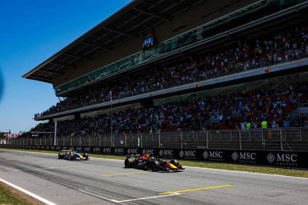 F1 - BARCELONA-CATALUNYA GRAND PRIX 2026 03 VERSTAPPEN Max (nld), Red Bull Racing Ford RB22, action during the Formula 1 Barcelona-Catalunya Grand Prix 2026, 7th round of the 2026 Formula One World Championship, WM, Weltmeisterschaft from June 12 to 14, 2026 on the Circuit de Barcelona-Catalunya, in Montmelo, Spain - MontmeloSpain  Copyright: xFLORENTxGOODENx