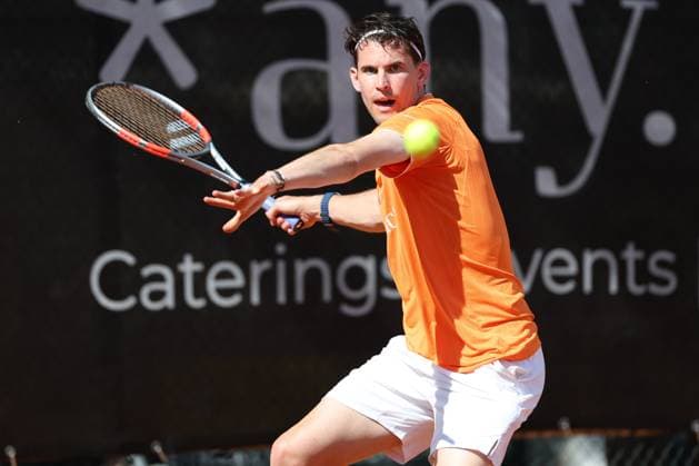 13.June. 2026 – TENNIS – Vienna Tennis Association (WTV) Final Four Dominic Thiem (AUT) plays during the match VIENNA Better Tennis Center Alt Erlaa ,Vienna Vienna Better Tennis Center Alt Erlaa AUSTRIA