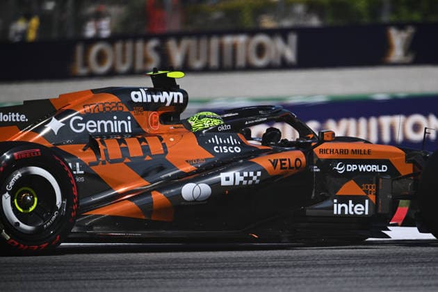 F1 - BARCELONA-CATALUNYA GRAND PRIX 2026 01 NORRIS Lando (gbr), McLaren F1 Team MCL40, action during the Formula 1 Barcelona-Catalunya Grand Prix 2026, 7th round of the 2026 Formula One World Championship, WM, Weltmeisterschaft from June 12 to 14, 2026 on the Circuit de Barcelona-Catalunya, in Montmelo, Spain - MontmeloSpain  Copyright: xDPPIx