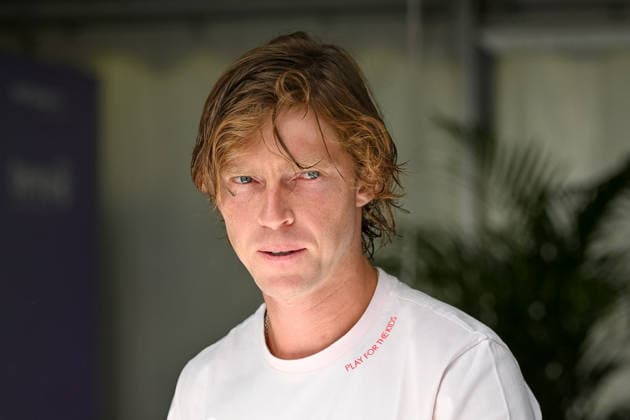 Portrait of Andrey Rublev Russia TERRA WORTMANN Open 2026, Tennis, ATP 500, Tournament, Qualification, 13 06 2026, TERRA WORTMANN Open 2026, Tennis, ATP 500, Tournament, Qualification, 13 06 2026 Halle Copyright: xEibner-Pressefoto RobertxGertzenx EP_RGN