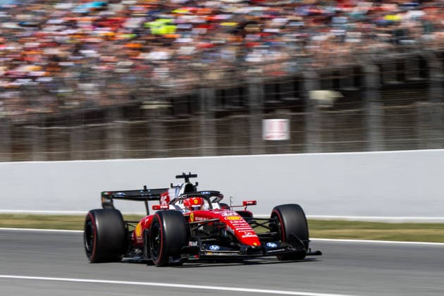 ESP, MSC Cruises Grand Prix of Barcelona Catalunya, Qualifying Day, Formula 1 World Championship Season 2026 13 06 2026, Circuit de Barcelona Catalunya, Barcelona, ESP, MSC Cruises Grand Prix of Barcelona Catalunya, Qualifying Day, Formula 1 World Championship Season 2026, Charles Leclerc Scuderia Ferrari HP, Monaco, 16 in SF 26 nordphotoxGmbHx xMemmler nph00005
