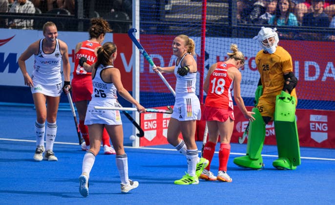 Field Hockey, Women, FIH Hockey Pro League, England - Germany