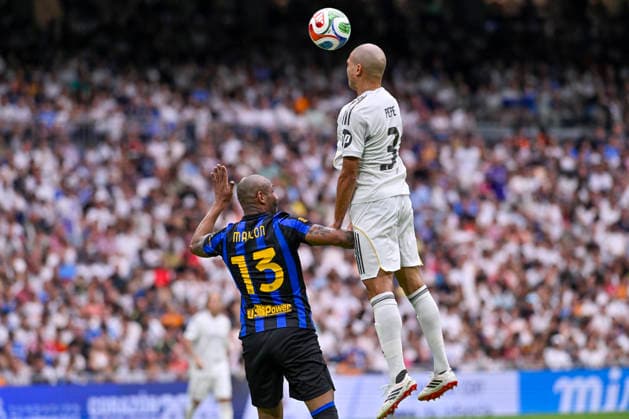 June 13, 2026, Madrid, Madrid, Spain: PEPE during the match for the 13th edition of the 2026 Corazon Classic Match, titled Ã¢â‚¬oeA Match with the Spirit of Childhood,Ã¢â‚¬Â between Real Madrid C.F. Legends and Inter Legends, played at the Bernabo u Stadium on June 13, 2026, in Madrid, Spain. Madrid Spain - ZUMAc312 20260613_zsp_c312_103 Copyright: xOscarxManuelxSanchezx
