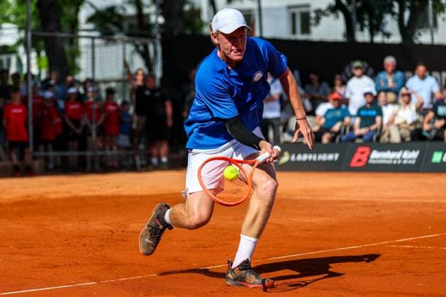 13.June. 2026 – TENNIS – Vienna Tennis Association (WTV) Final Four Elias Werner (ger) defends against opponent VIENNA Better Tennis Center Alt Erlaa ,Vienna Vienna Better Tennis Center Alt Erlaa AUSTRIA