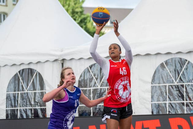Basketball, Women, 3x3, INNSiDE 3x3 Circus in Düsseldorf
