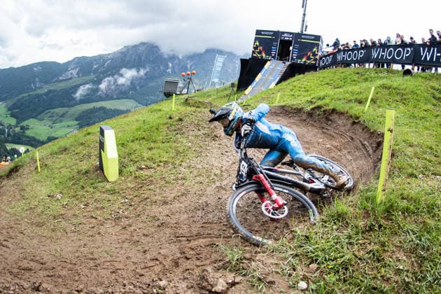 MOUNTAINBIKE - UCI MTB World Series LEOGANG,AUSTRIA,13.JUN.26 - CYCLING, MOUNTAIN BIKE - UCI Mountainbike World Cup, downhill. Image shows Ryan Pinkerton (USA).  GEPAxpictures xJulioxArellano
